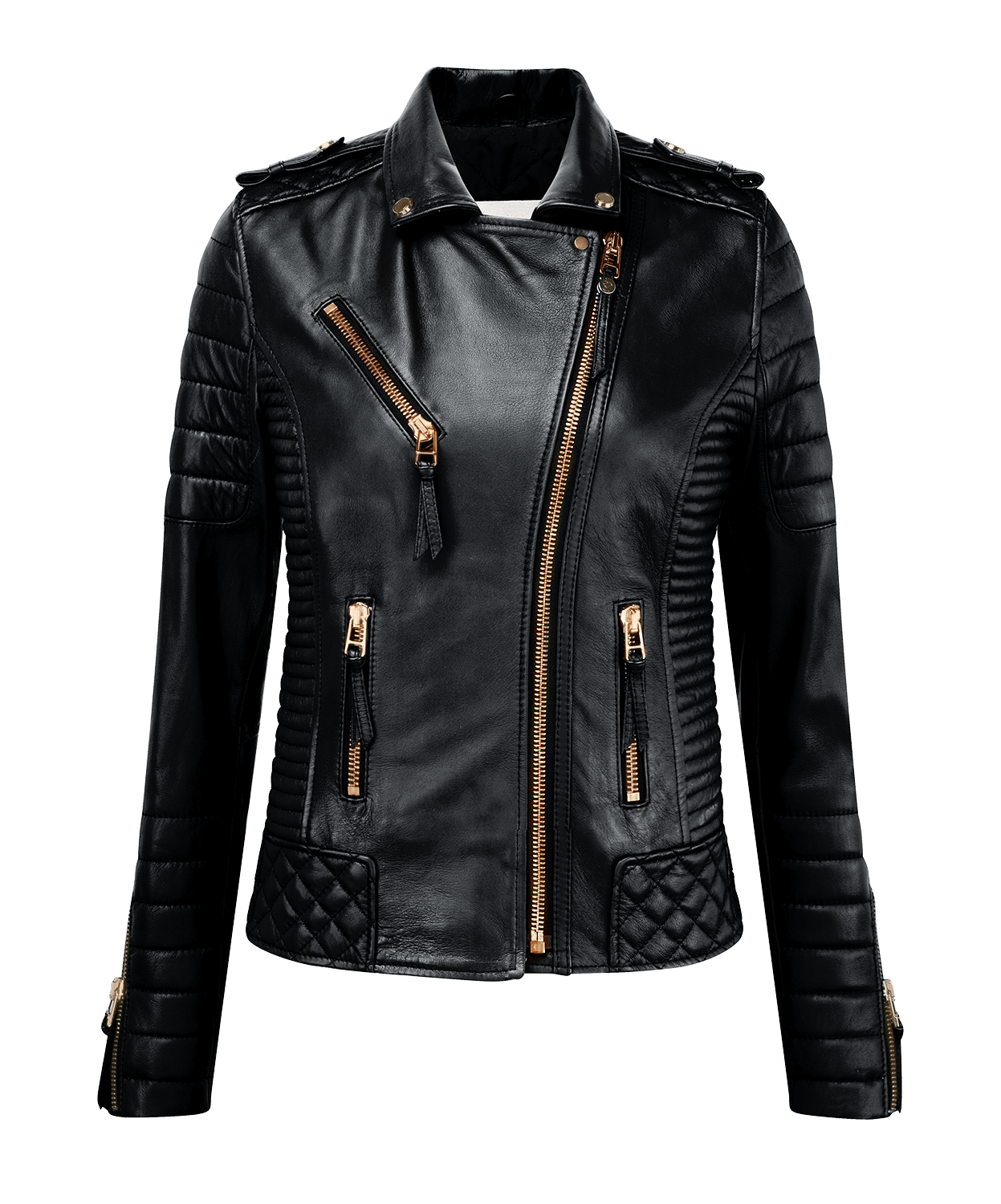 jet-gloss-black-quilted-moto-lambskin-leather-jacket-zakiahwears-8